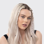 Black No-Snag Elastics 100pc Set