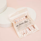 Rose Gold Styling Hair Clips 6pc Set