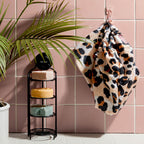 Microfiber Hair Towel - Leopard