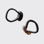 Black & Tort Cloud Cuffs - Small