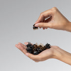 Black & Tort Micro Cloud Clip Set