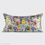 Lisa Frank x Kitsch Satin Pillowcase in The Fantastic World of Lisa Frank 4 Pack - King