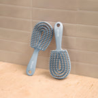 Haze Blue Detangling Flexi Brush - Mini