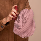 Glazey™ Satin-Lined Beanie in Blush