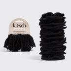 Black Petal Hair Elastics