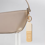 Warm Sugar Metal Enamel Keychain