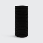 Black Elastic Hair Ties 20pc Set