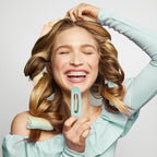 Hair Hero XL Satin Heatless Styling & Flat Lay Claw 4pc Set  - Aura