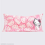 Kitsch x Hello Kitty Satin Pillowcase in Pink Hello Kitty Faces - King