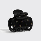 Black Rhinestone Cloud Claw Clip