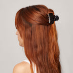 Black & Tort Cloud Claw Clips 2pc Set