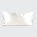 Satin Pillowcase in Ivory 2 Pack - King